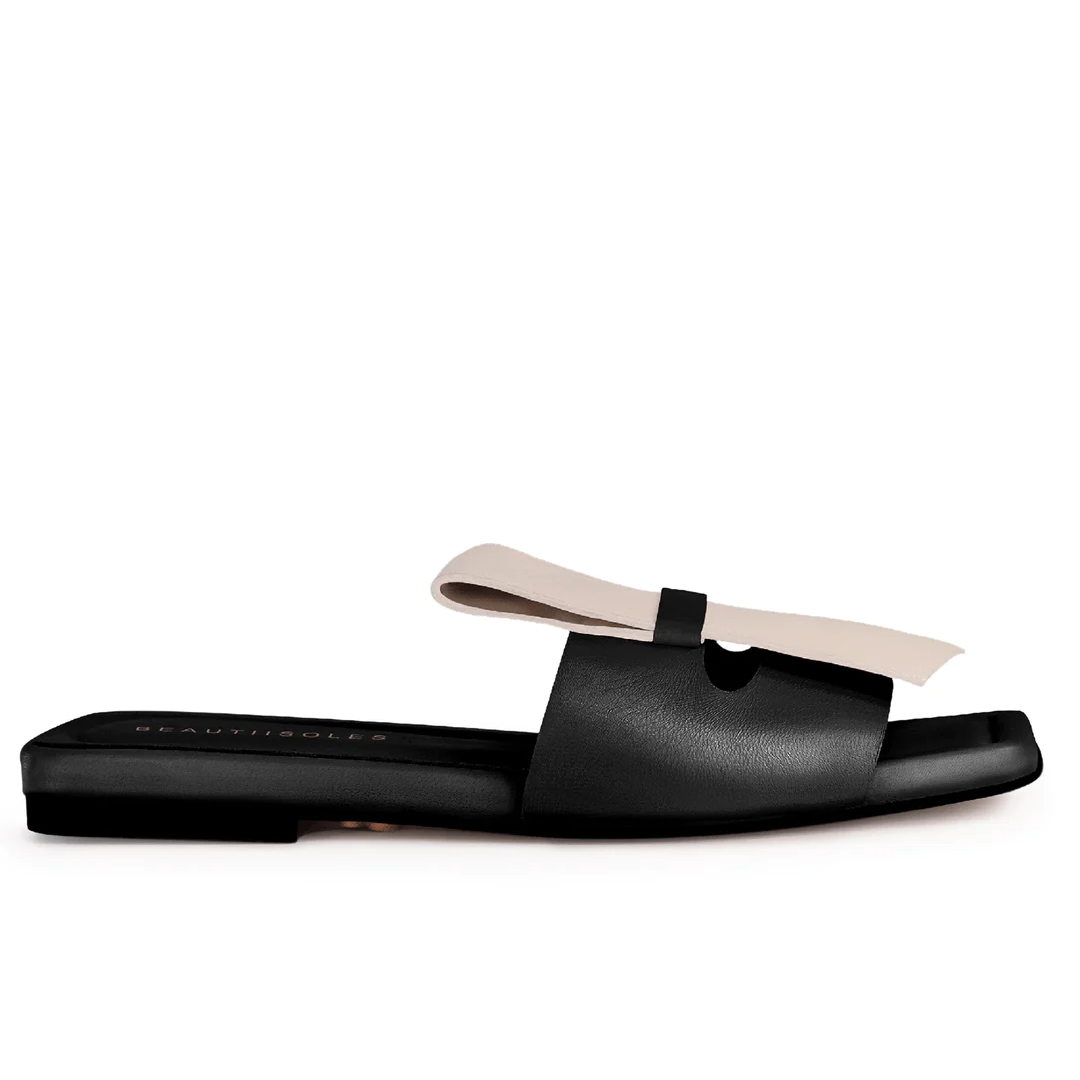 Sandra Soft Leather Flat Sandal