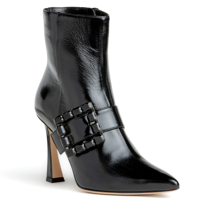 Smilice Women's Fashion Ankle Booties - Chunky Heel & Pull-On Style - View #6