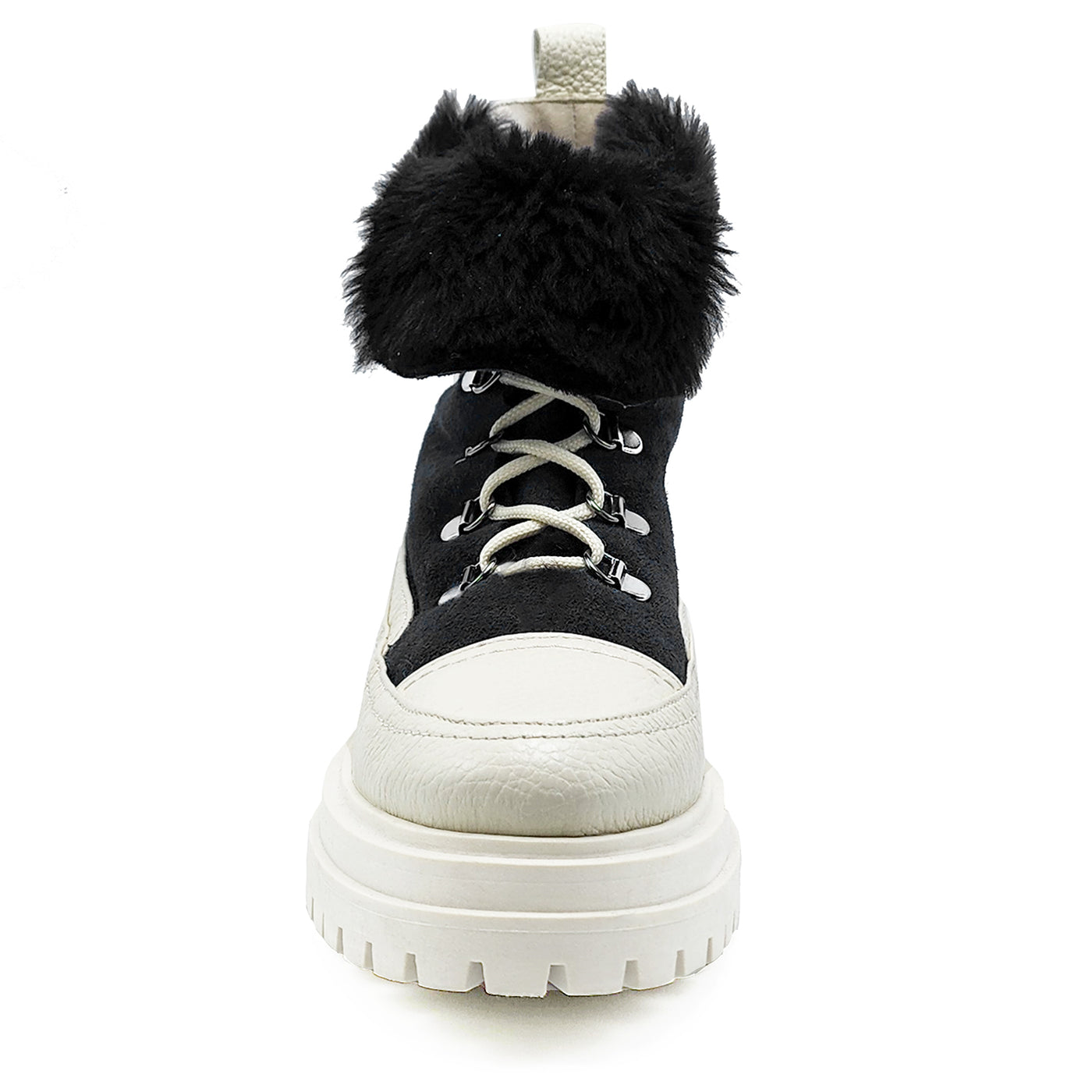 Francy Leather & Faux Fur Bootie