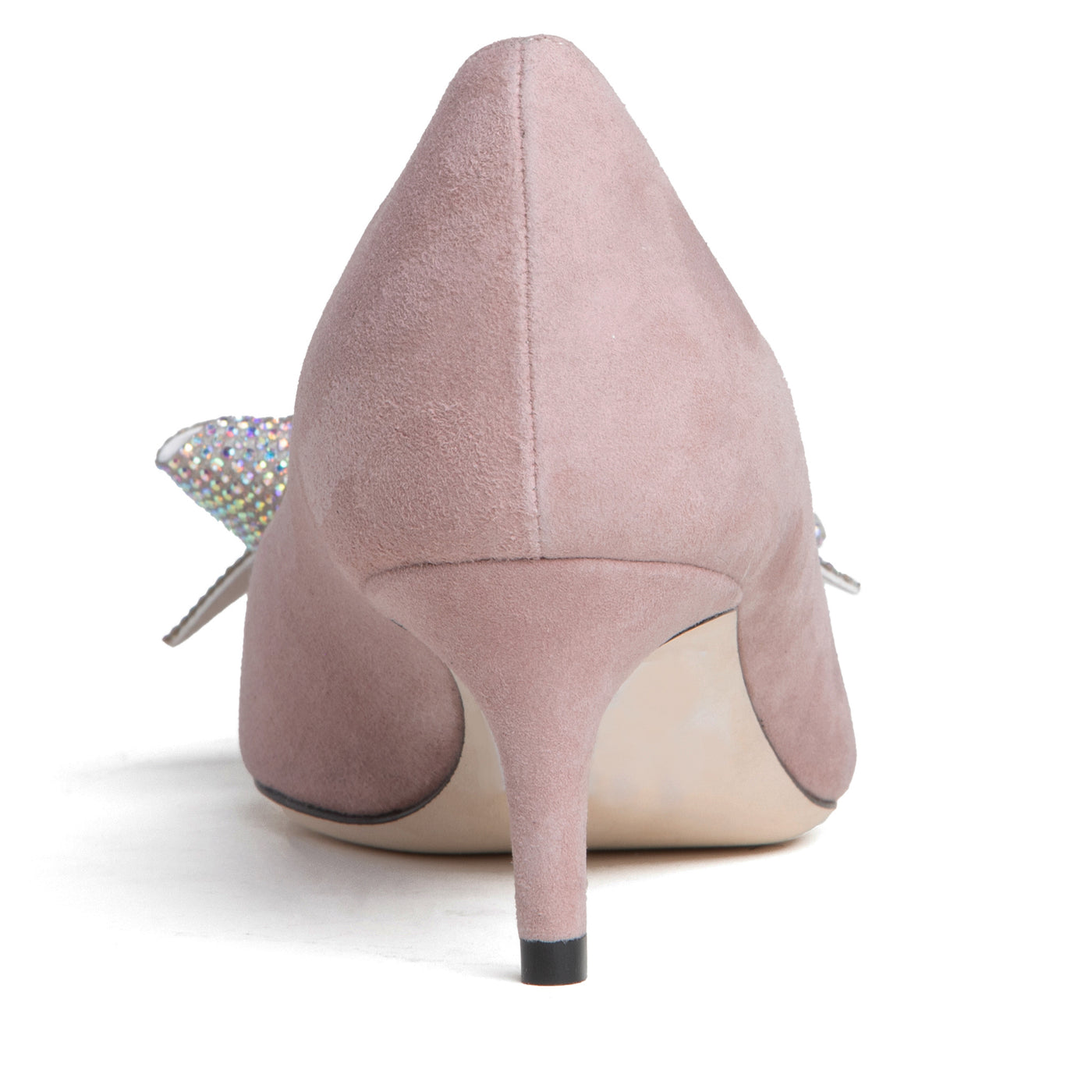 Frida Kitten Heel Suede Pump