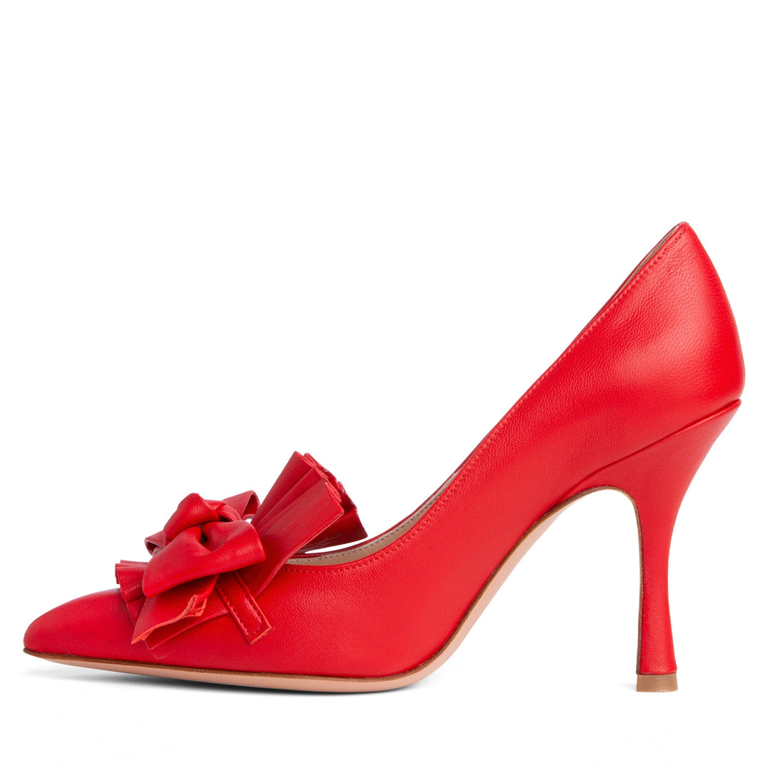Olga Leather Pump – Beautiisoles