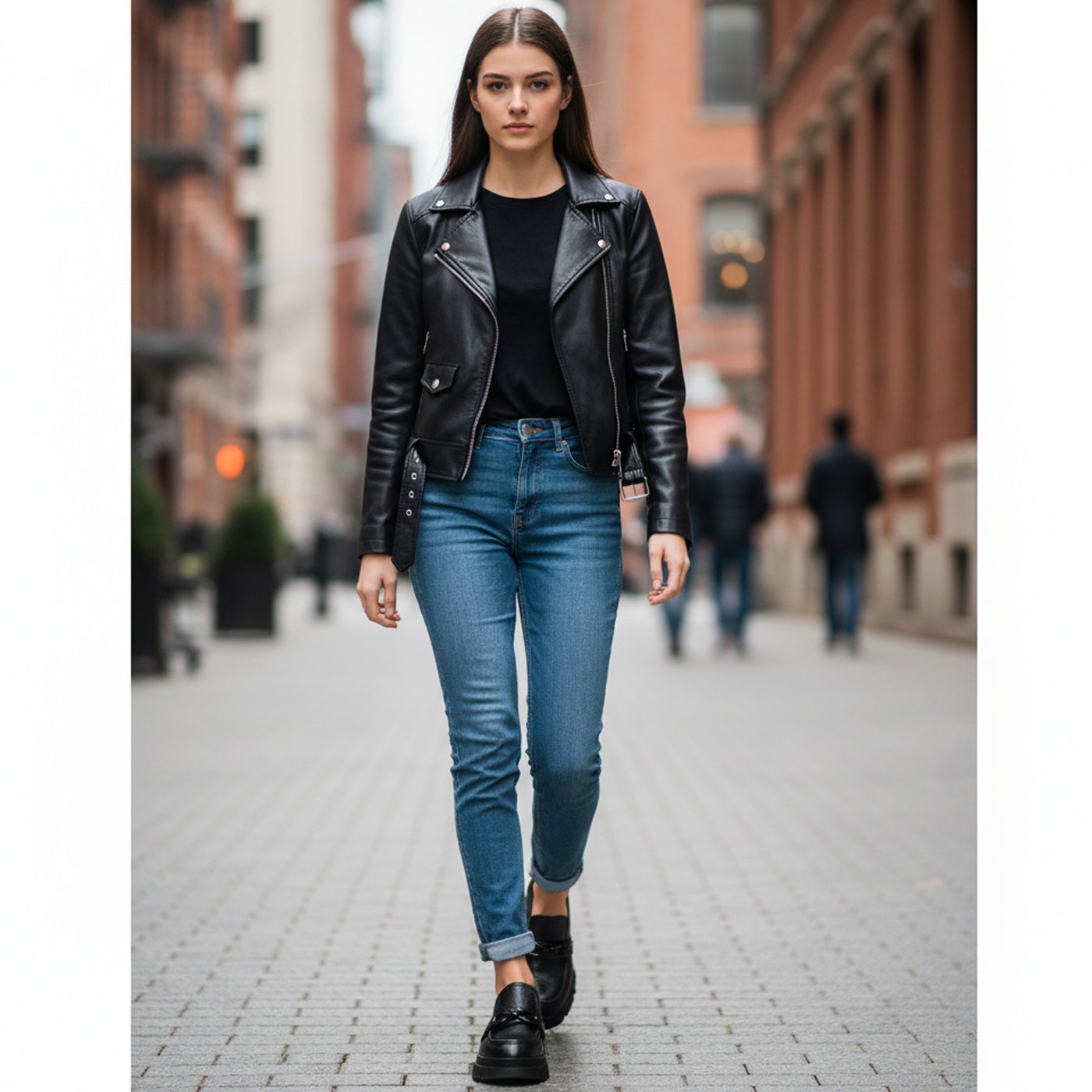 Raquel Leather Shootie