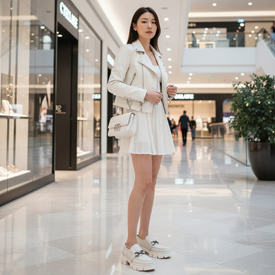 Raquel Leather Shootie