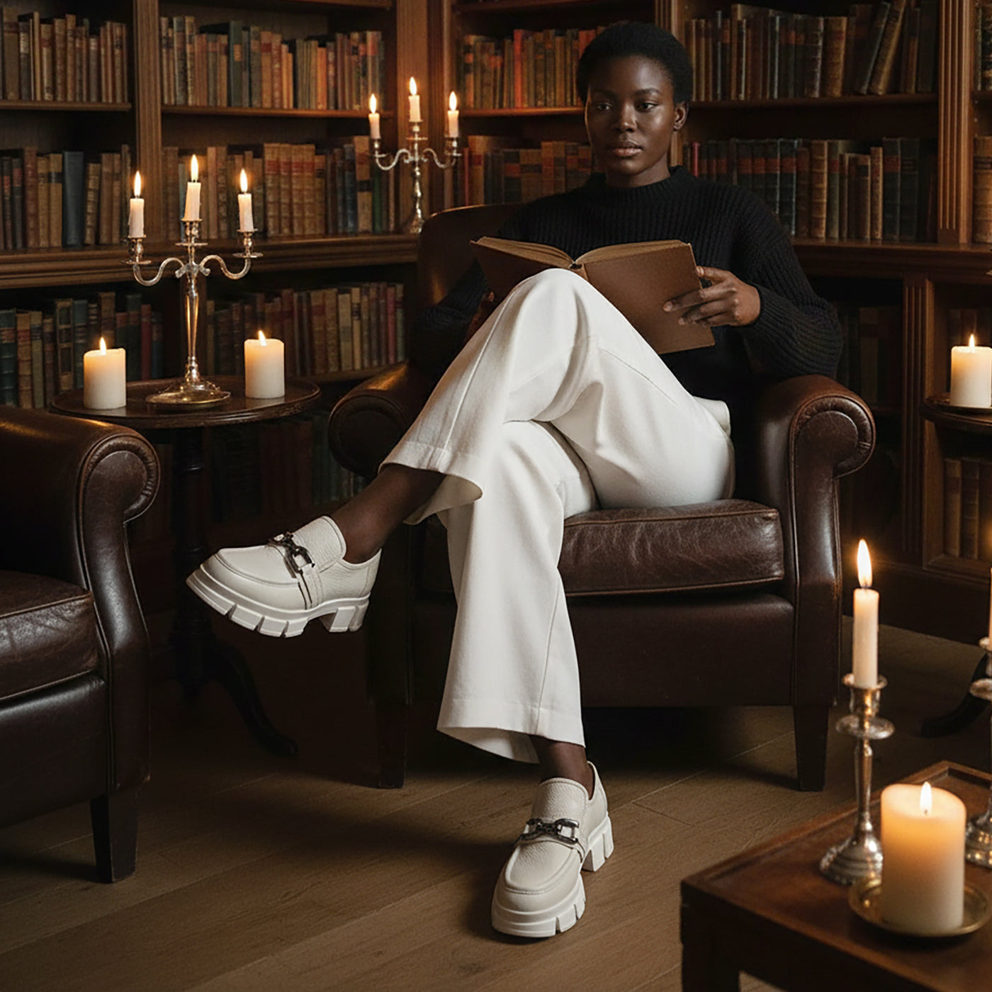 Raquel Leather Shootie