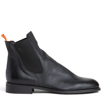 Reba Leather Ankle Bootie