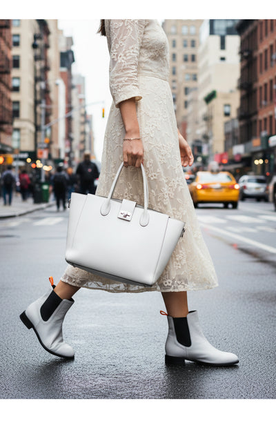 Reba Leather Ankle Bootie