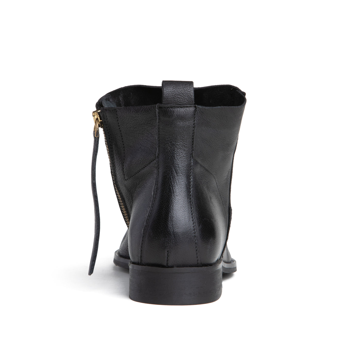 Renata Leather Ankle Bootie