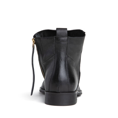 Renata Leather Ankle Bootie