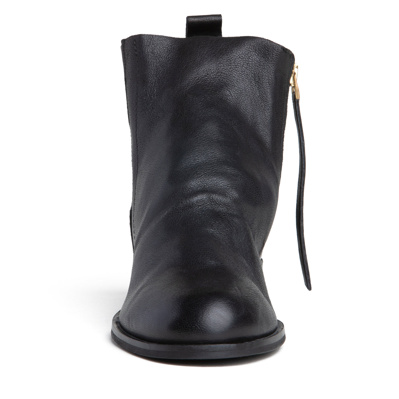 Renata Leather Ankle Bootie