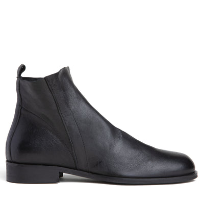 Renata Leather Ankle Bootie