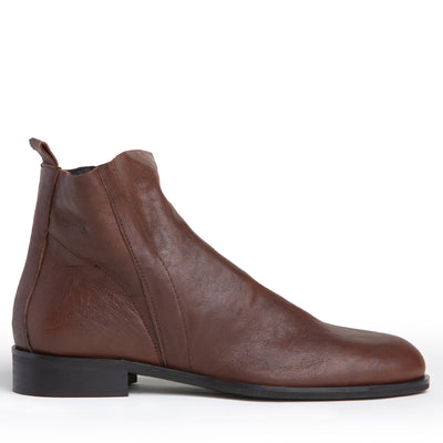 Renata Leather Ankle Bootie