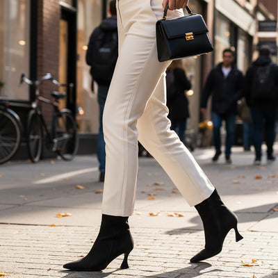 Soraya Suede Ankle Bootie