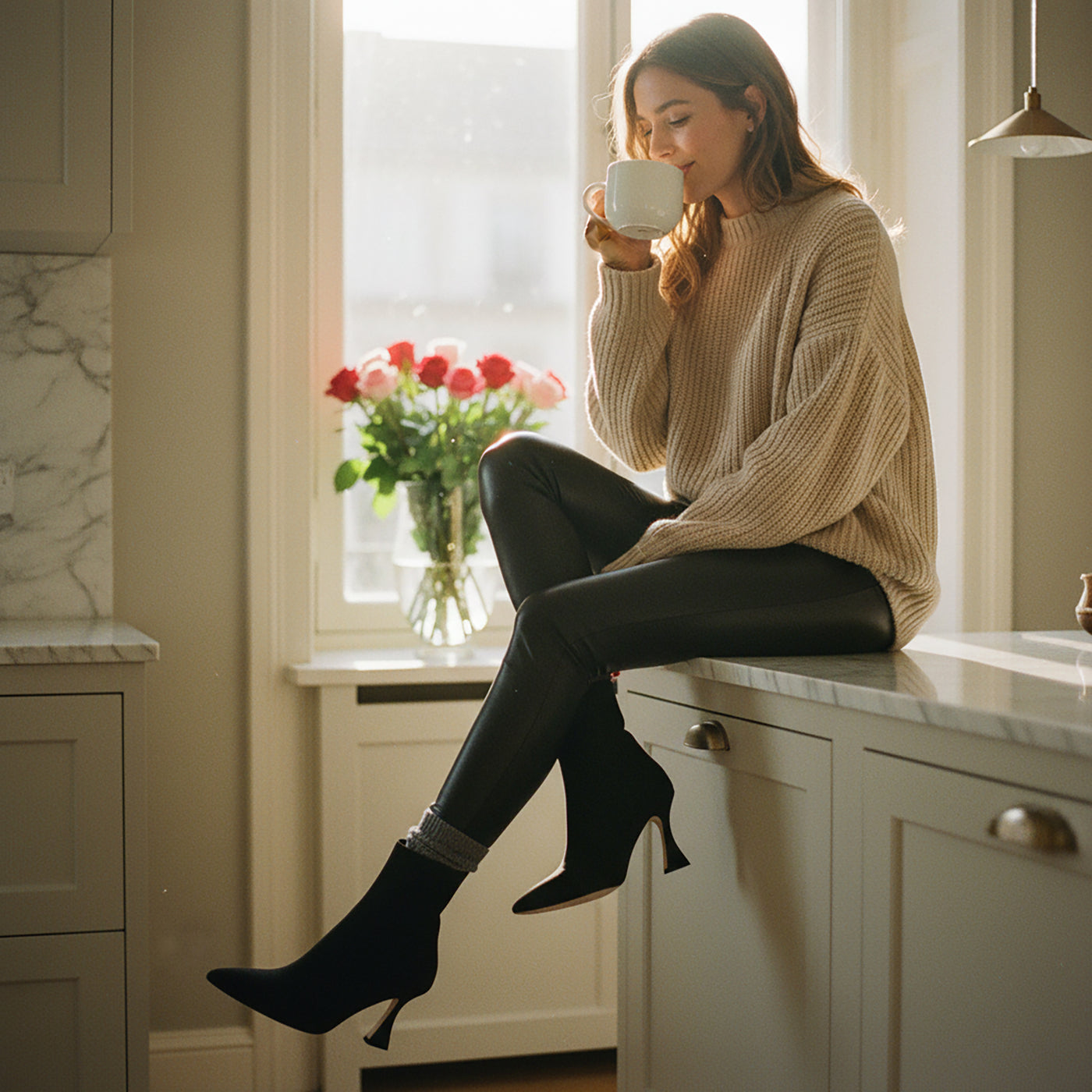 Soraya Suede Ankle Bootie