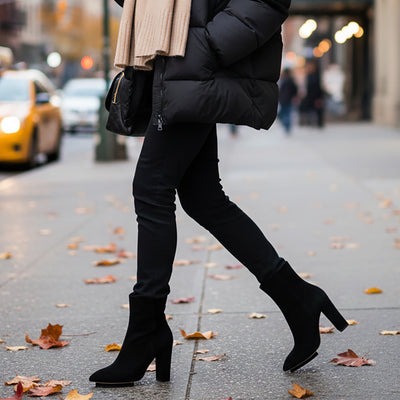 Teresa Suede Ankle Bootie