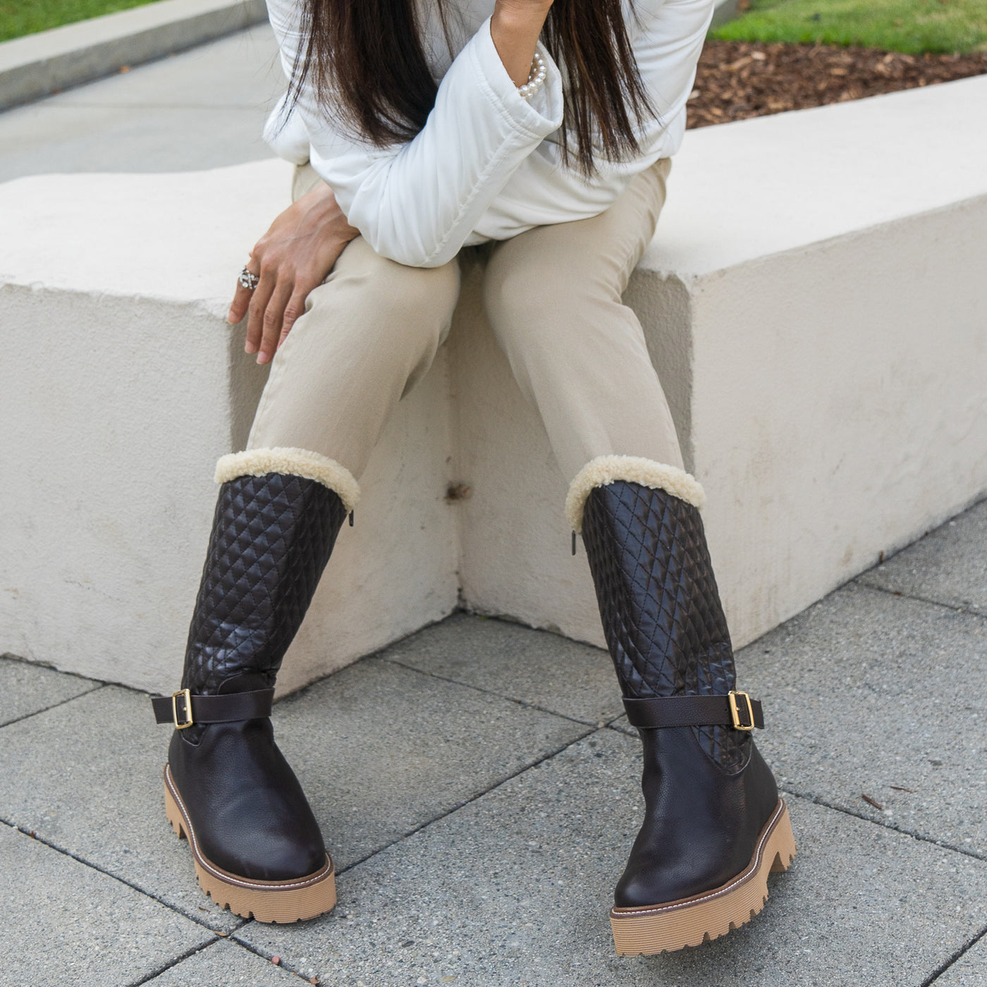 Tulsa Leather Platform Boot