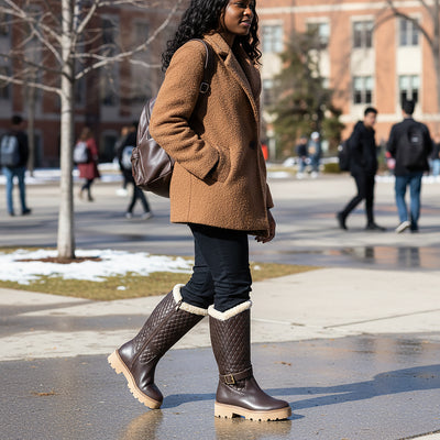 Tulsa Leather Platform Boot