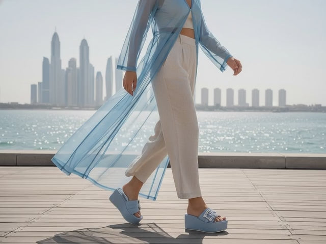 Dita Platform Leather Sandal