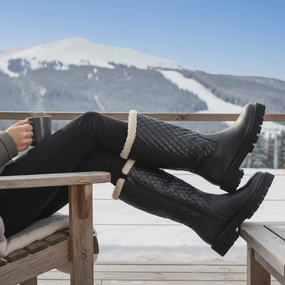 Tulsa Leather Platform Boot