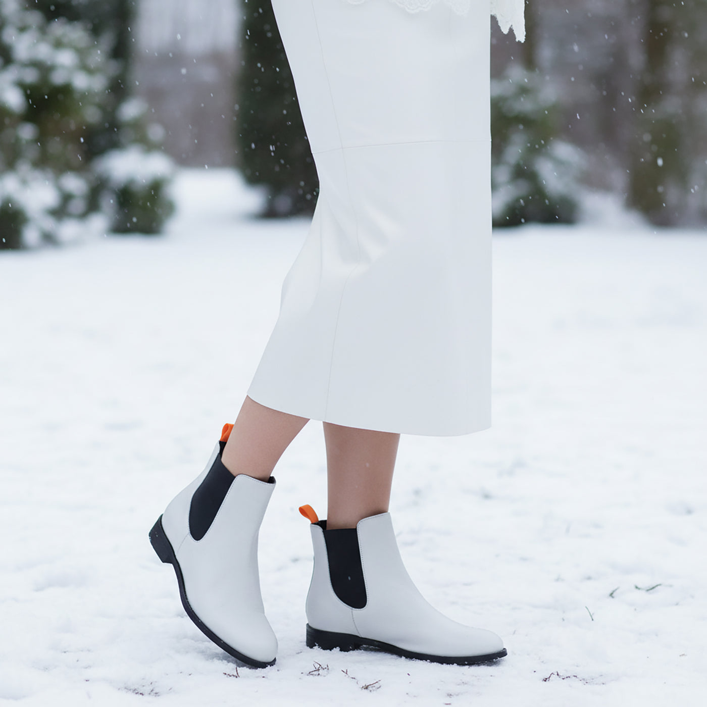 Reba Leather Ankle Bootie