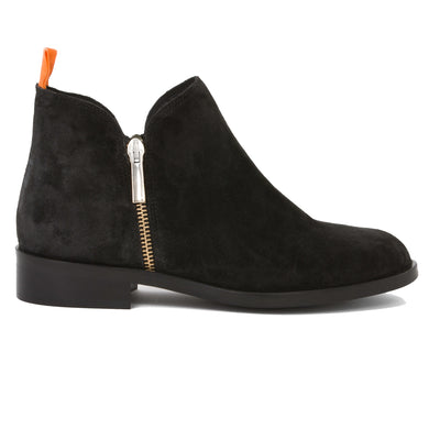 Alessandra Black Suede