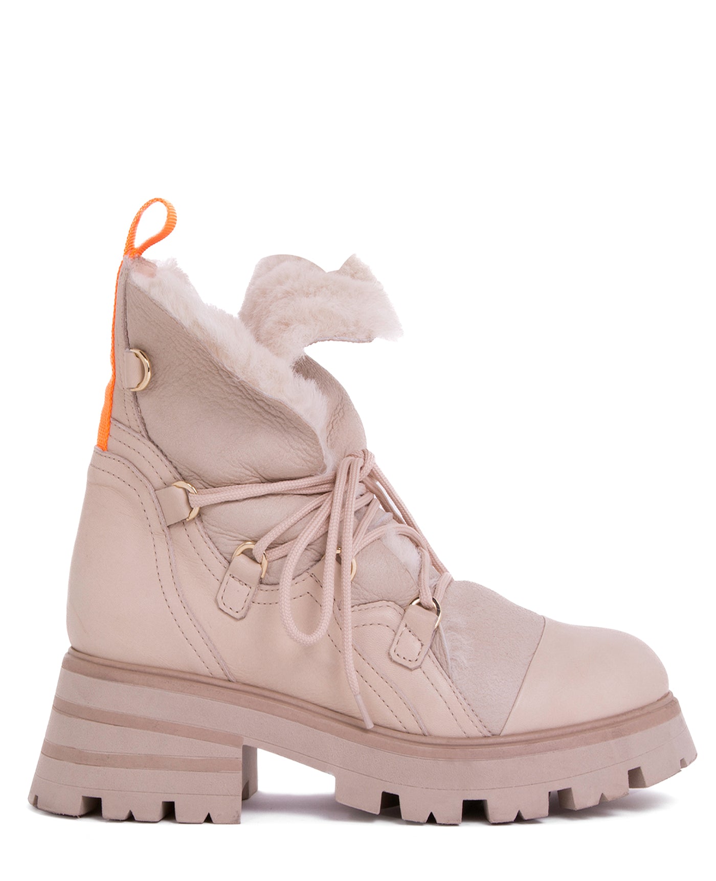 Francy Off White Leather