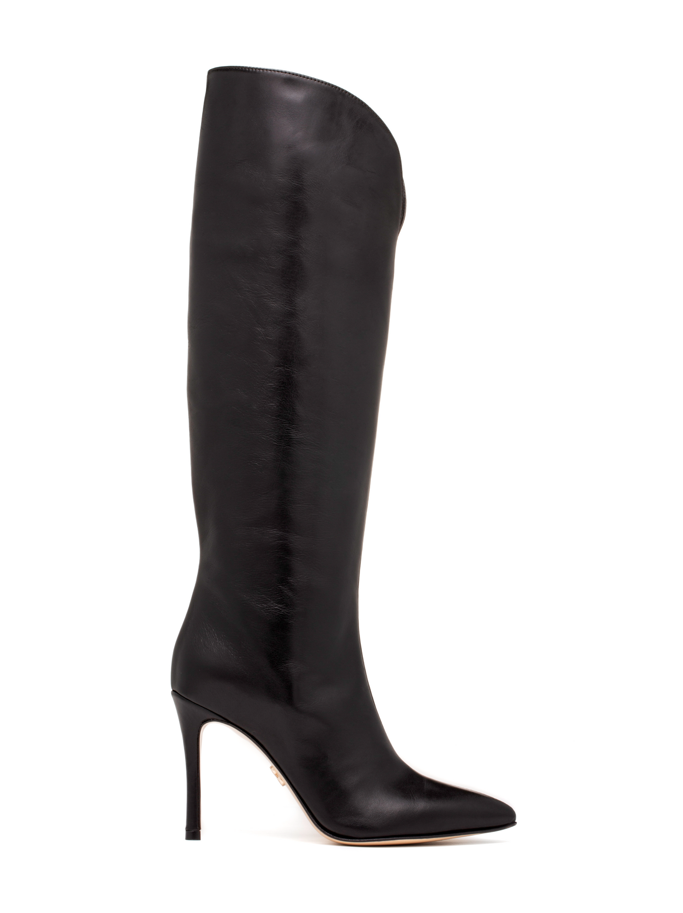 Peyton Knee-High Leather Stiletto Boot