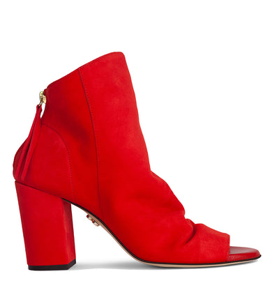 Hedy Red Suede