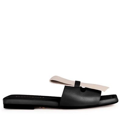 Sandra Soft Leather Flat Sandal